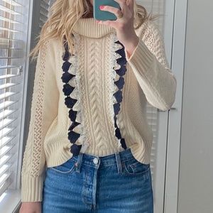 JCrew cowl neck sweater